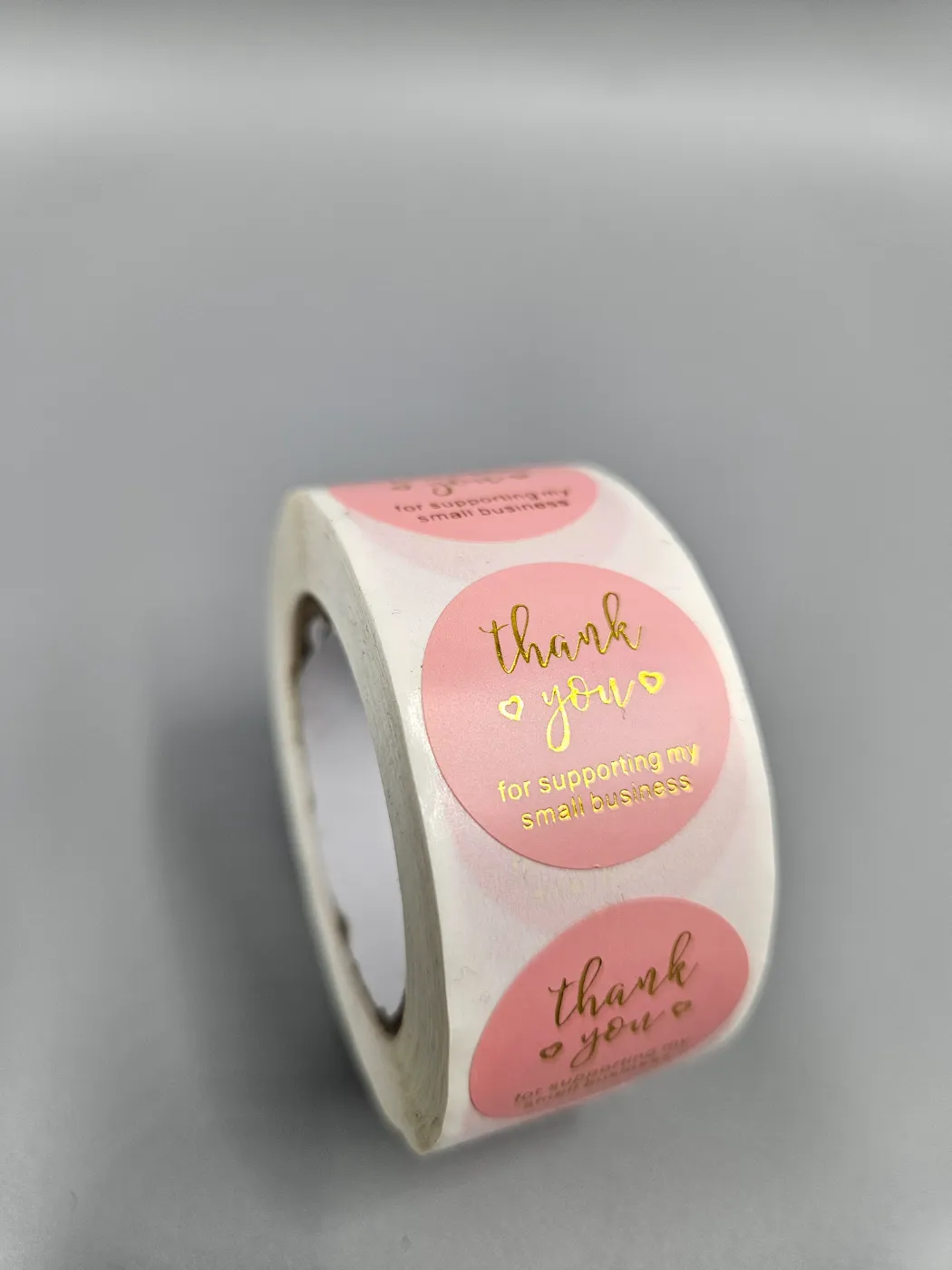 Thank You Sticker — Pink — Pink — view 2