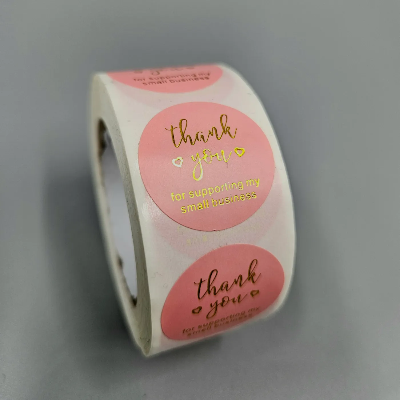 Thank You Sticker — Pink — Pink — view 3